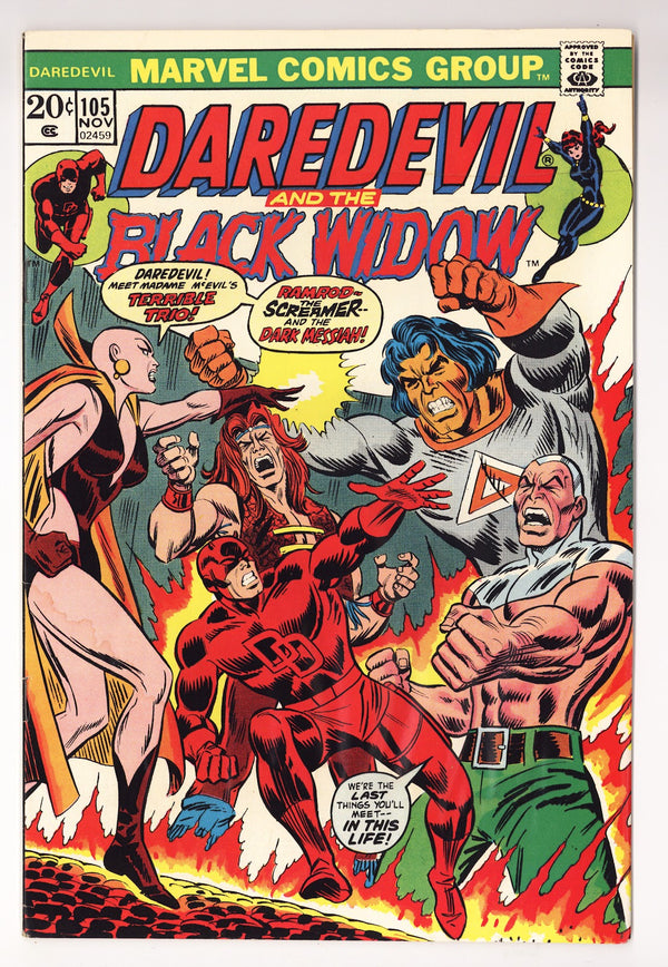 Daredevil Vol 1 105  VG- (3.5)   (1973)