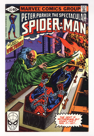 The Spectacular Spider-Man Vol 1 45  High Grade   (1980)