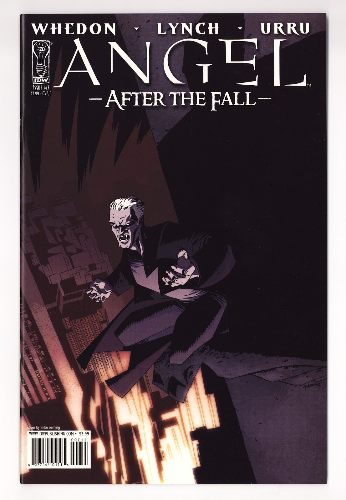 Angel: After the Fall   7  High Grade   (2008) Oeming   Variant