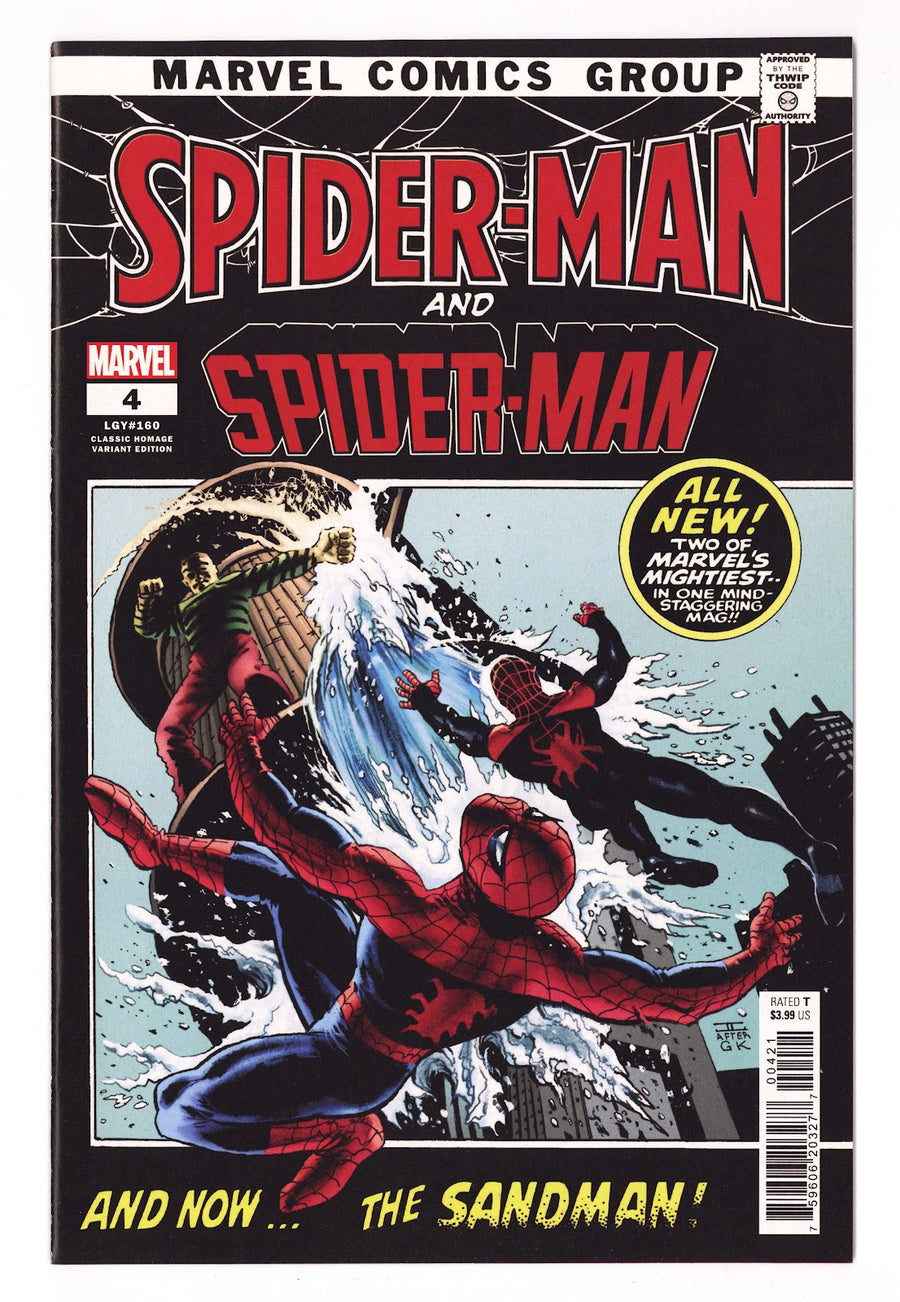 Spider-Man Vol 4 4 (160) High Grade (2023) Cassaday Homage Variant 
