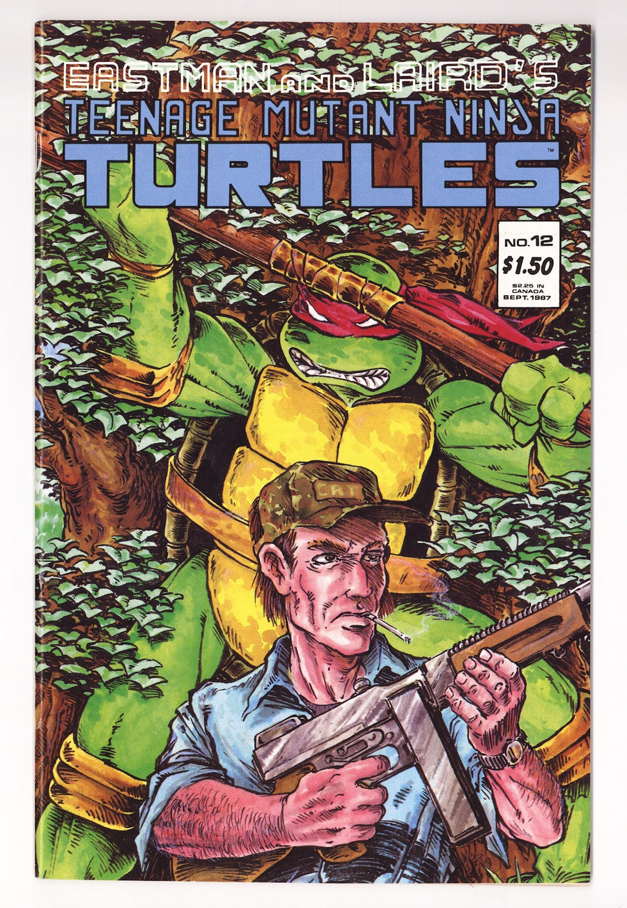 Teenage Mutant Ninja Turtles Vol 1 12  NM- (9.2)   (1987)     