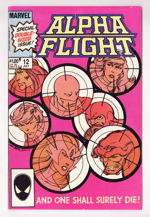 Alpha Flight Vol 1 12 High Grade (1984)