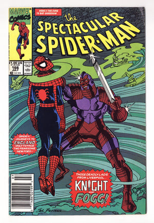 The Spectacular Spider-Man Vol 1 166  Mid Grade   (1990)   Newsstand