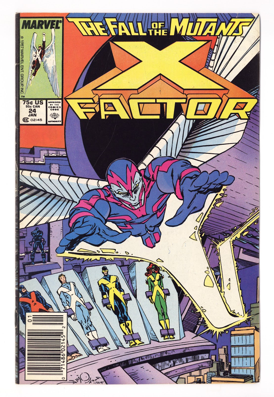 X-Factor Vol 1 24 VG/FN (5.0) (1988) Newsstand 