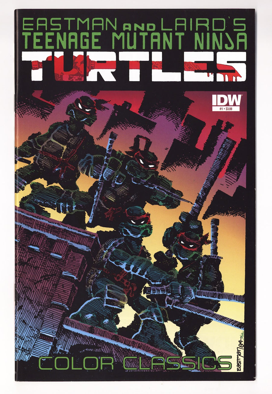 Teenage Mutant Ninja Turtles Color Classics   1  VF+ (8.5)   (2012)