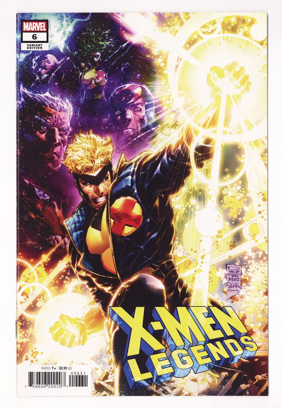 X-Men Legends Vol 1 6 High Grade (2021) Tan Variant 