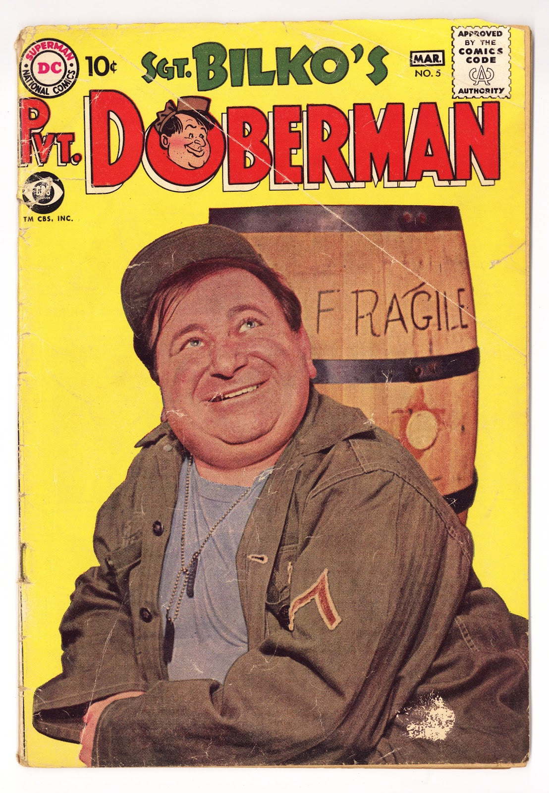 Sgt. Bilko's Pvt. Doberman   5  GD/VG (3.0)   (1959)