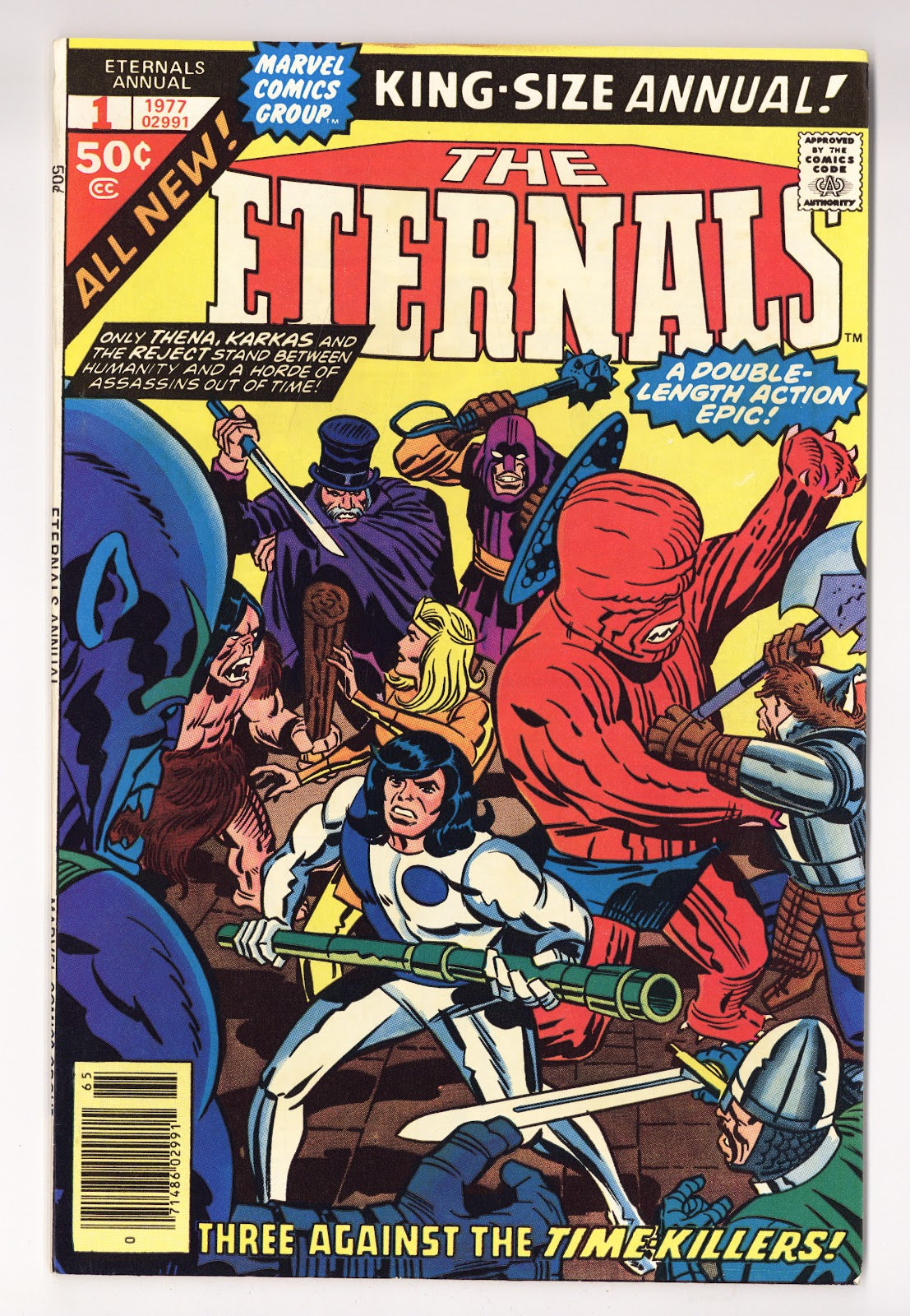 The Eternals Annual Vol 1 1  High Grade   (1977)     