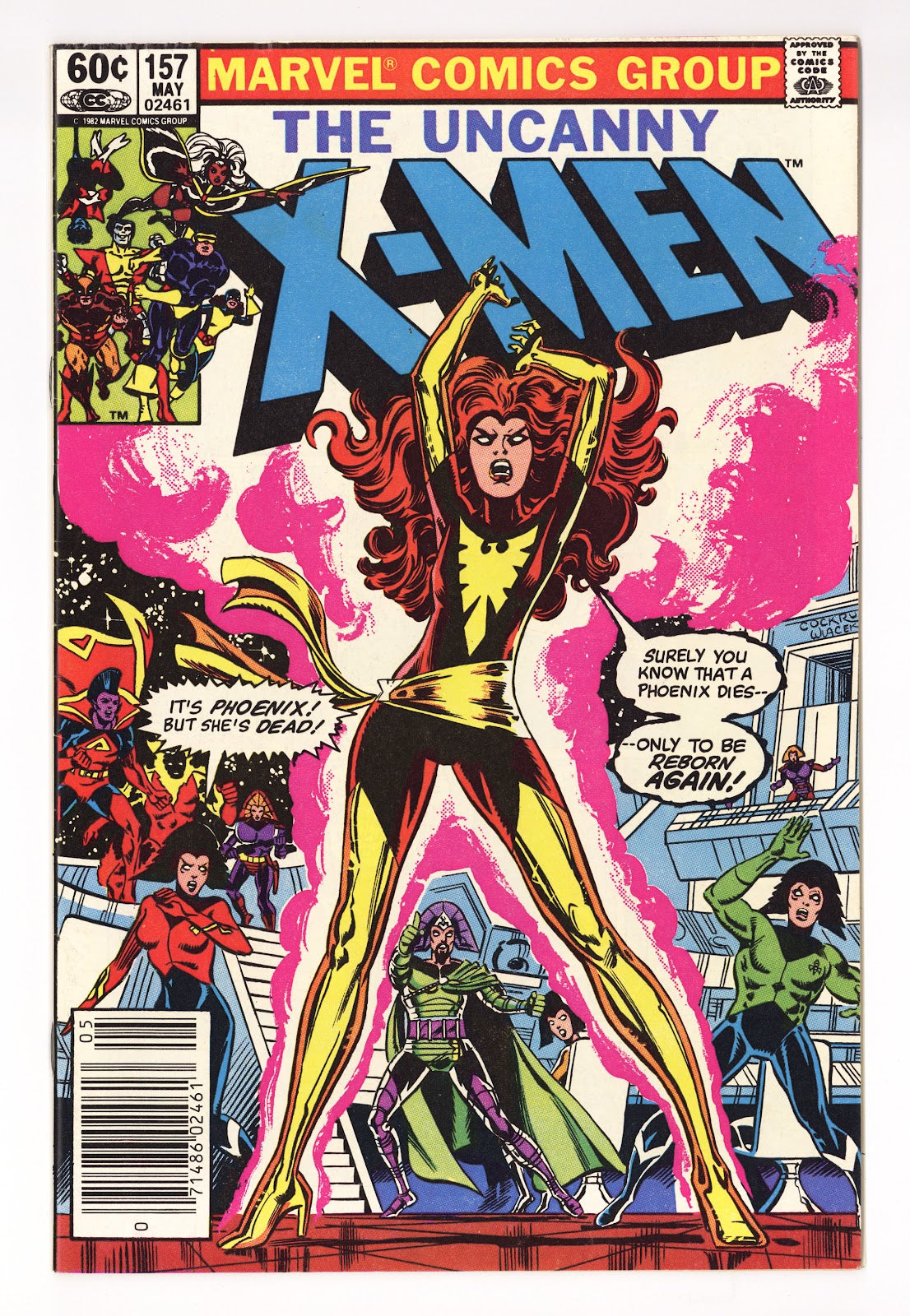 The Uncanny X-Men Vol 1 157  FN+ (6.5)   (1982)   Newsstand  