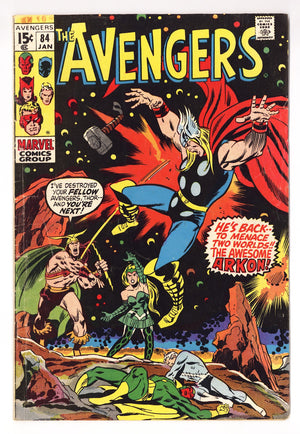 The Avengers Vol 1 84 VG (4.0) (1971)