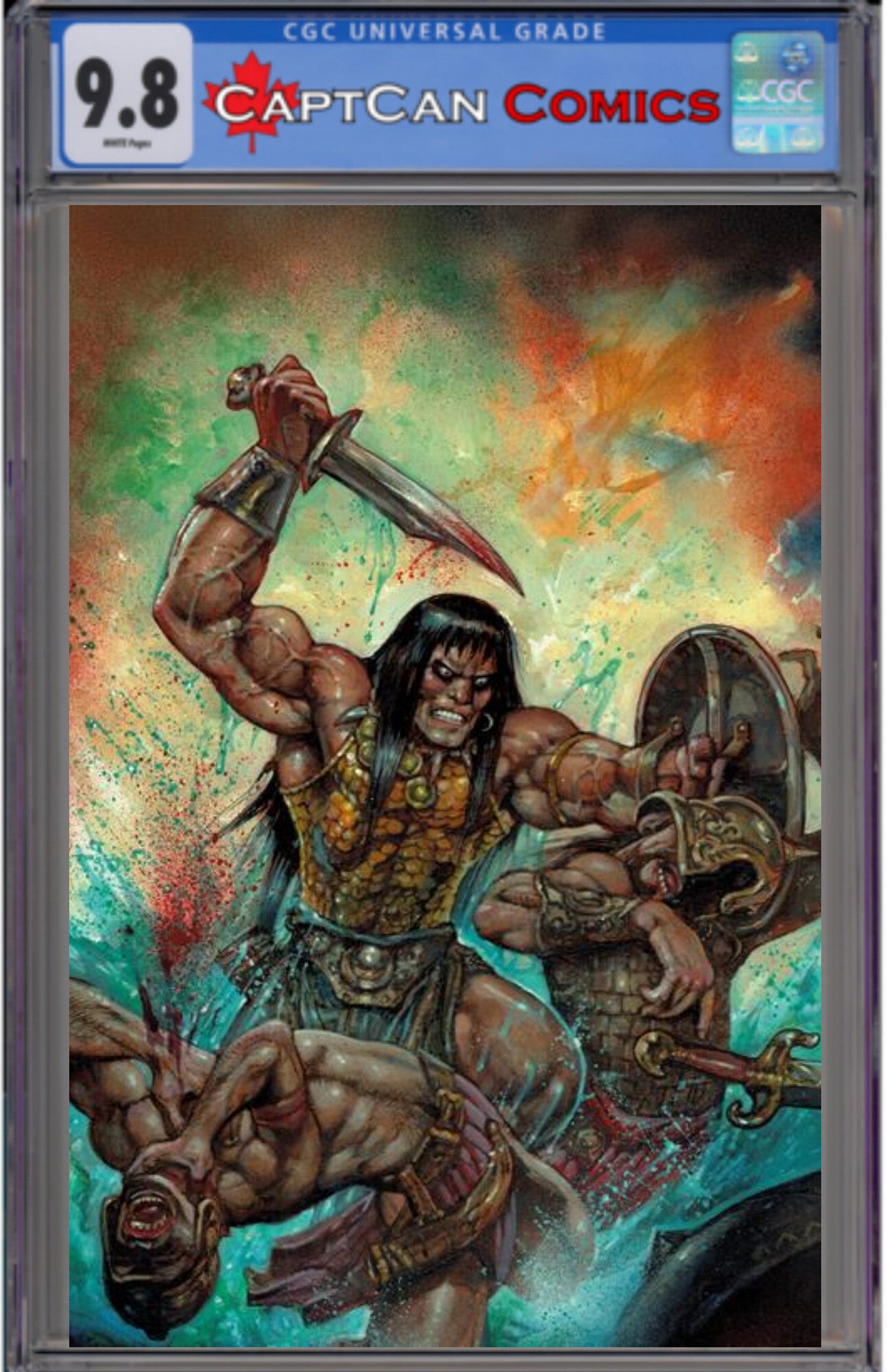 CONAN THE BARBARIAN #26 CVR F SIMON BISLEY VIRGIN VAR (MR)