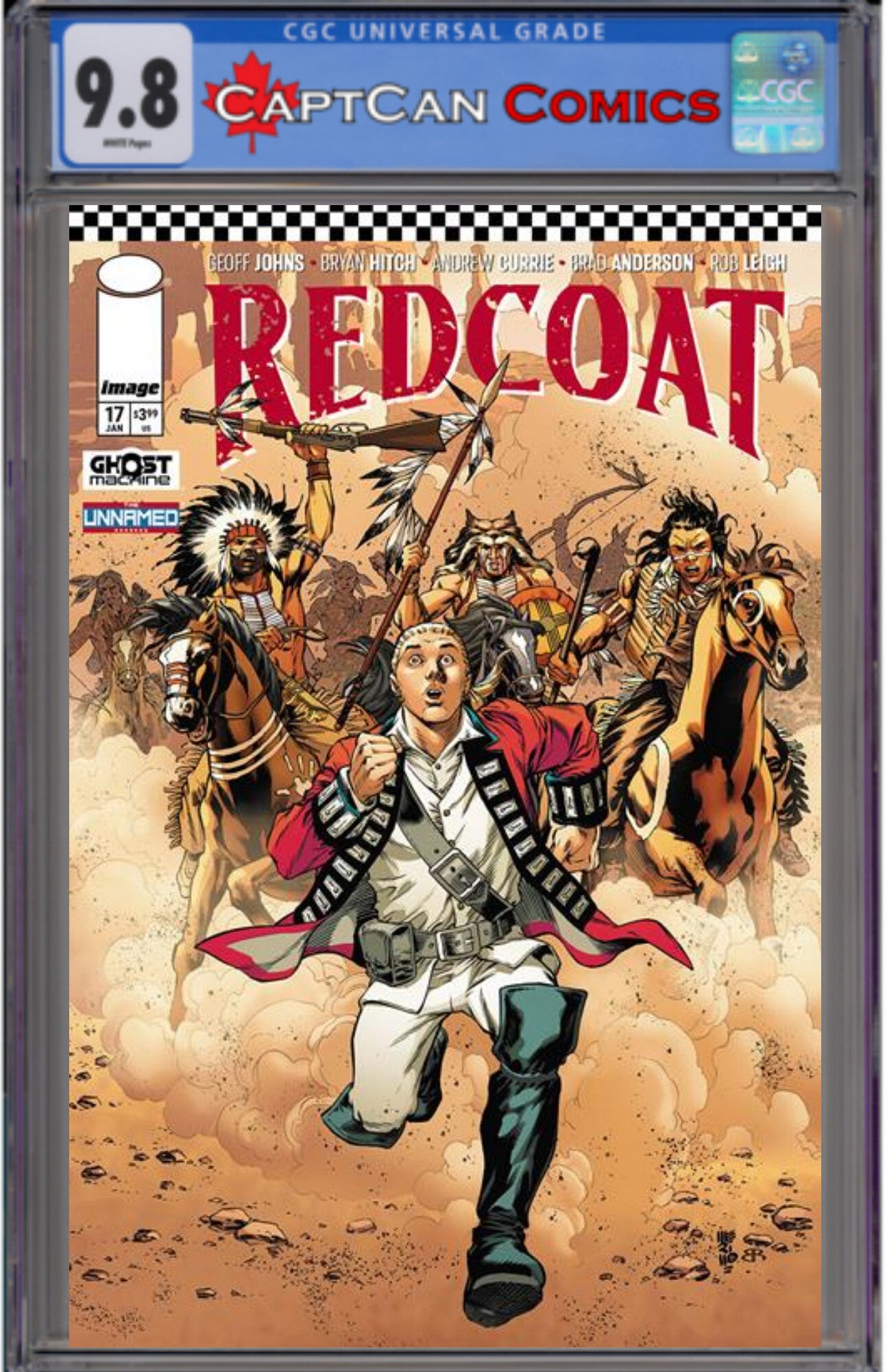 REDCOAT #17 CVR C JESUS MERINO & BRIAN REBER VAR