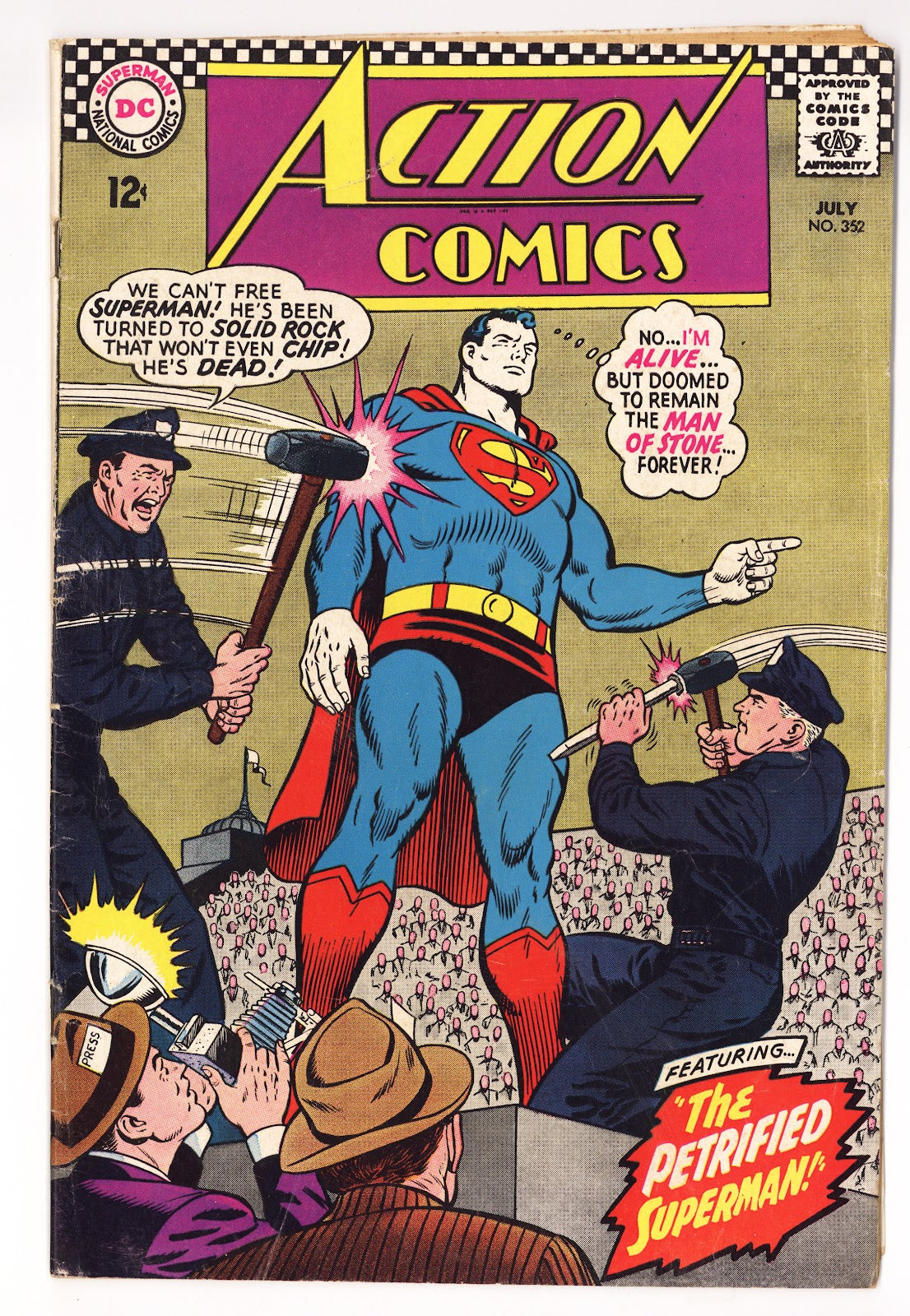 Action Comics Vol 1 352  VG (4.0)   (1967)     