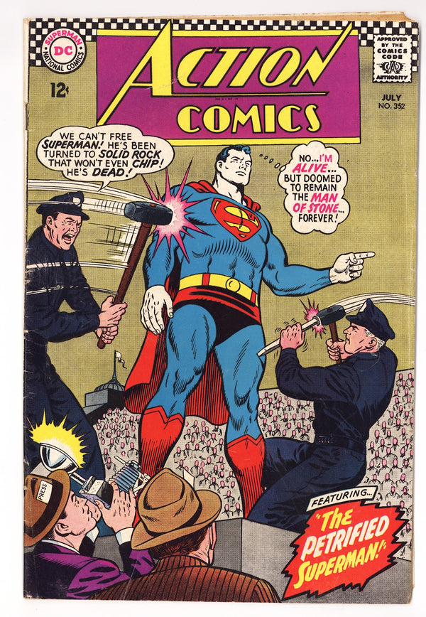 Action Comics Vol 1 352  VG (4.0)   (1967)