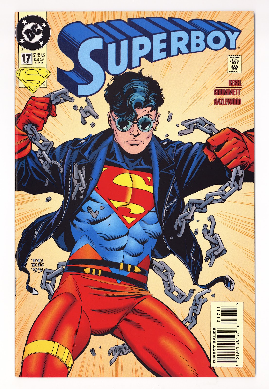Superboy Vol 3 17  Mid Grade   (1995)