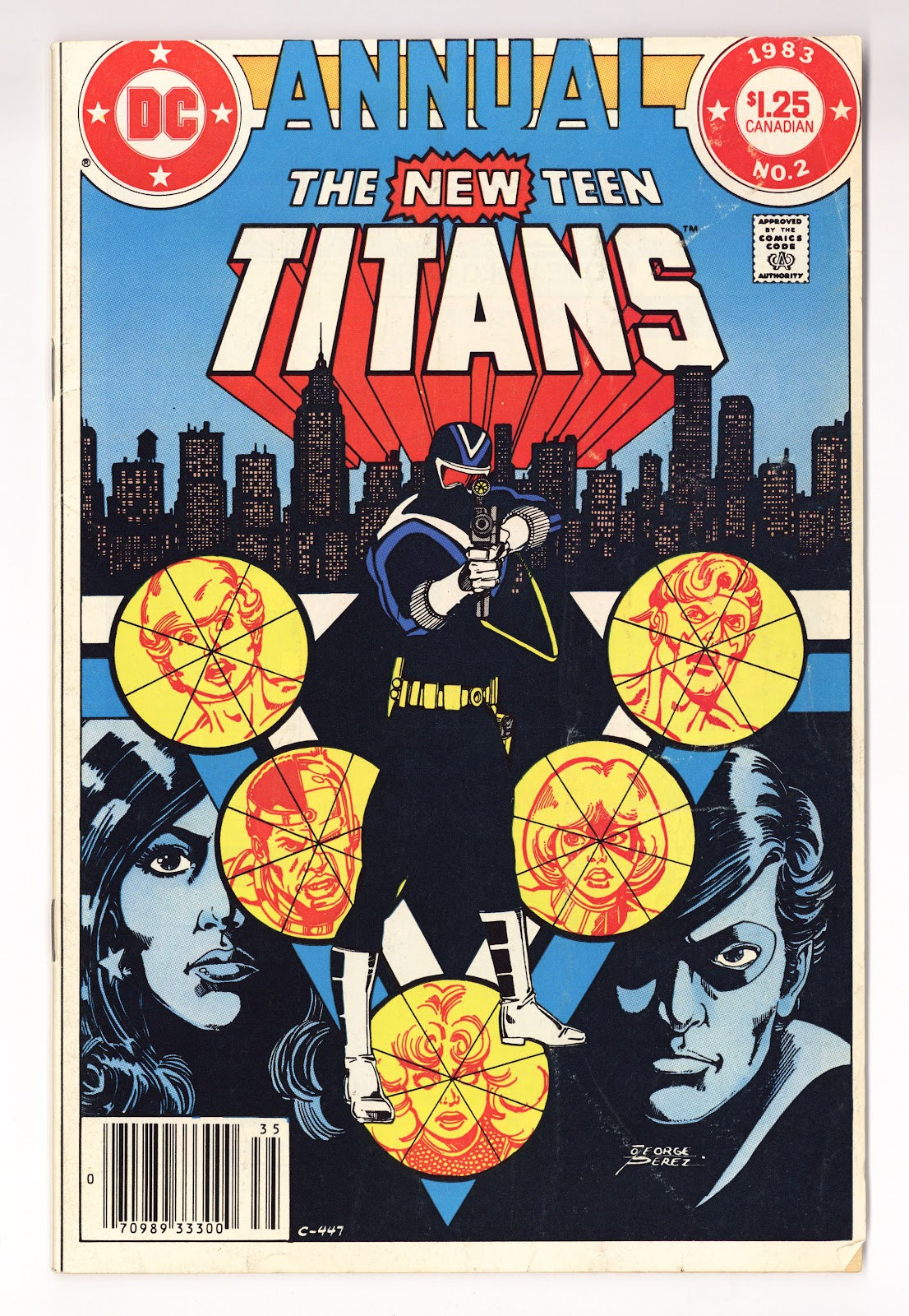The New Teen Titans Annual Vol 1 2  VG (4.0)   (1983)   Canadian  
