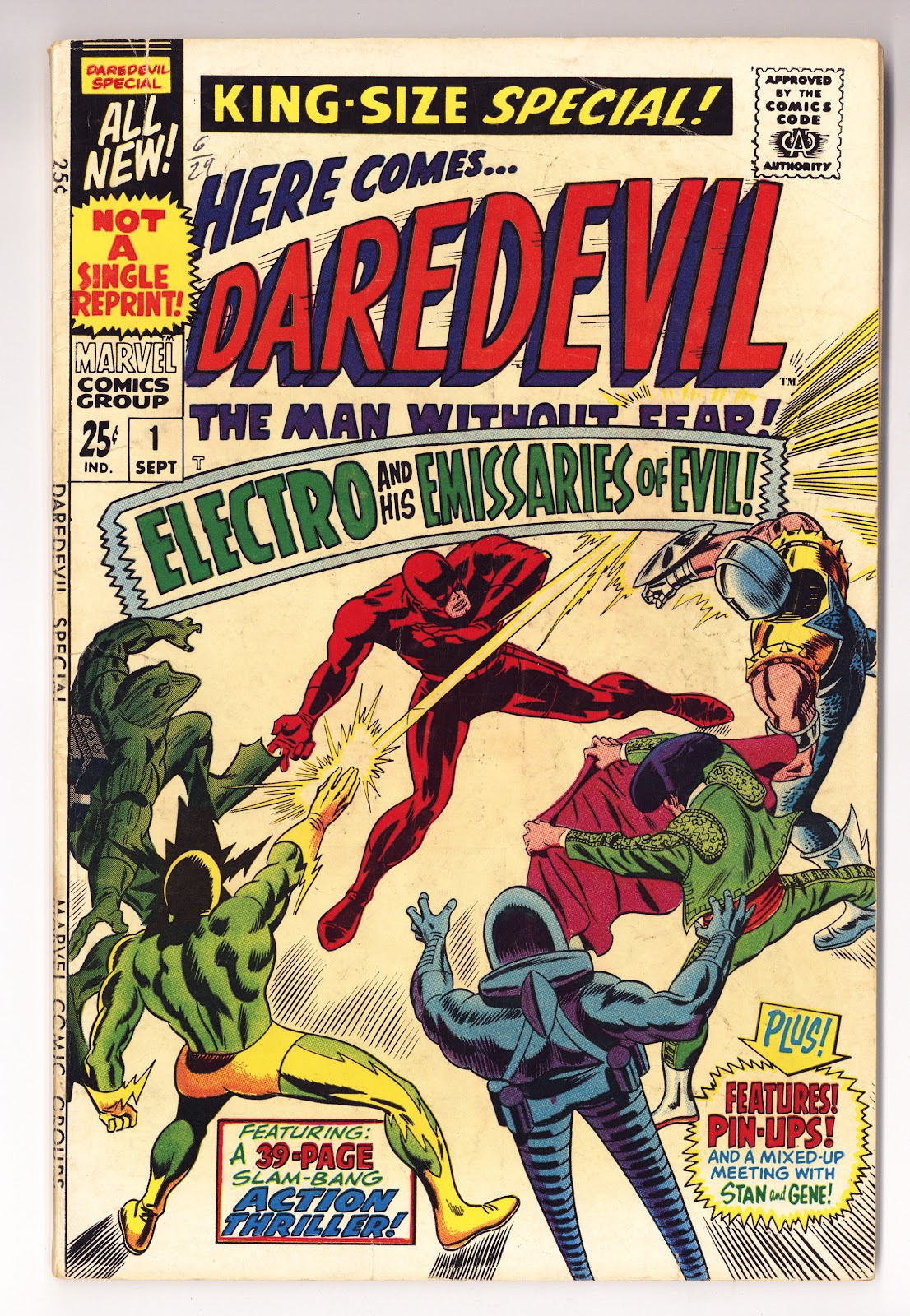 Daredevil Annual Vol 1 1 VG+ (4.5) (1967) 