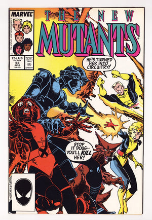 The New Mutants Vol 1 53 Mid Grade (1987) Direct