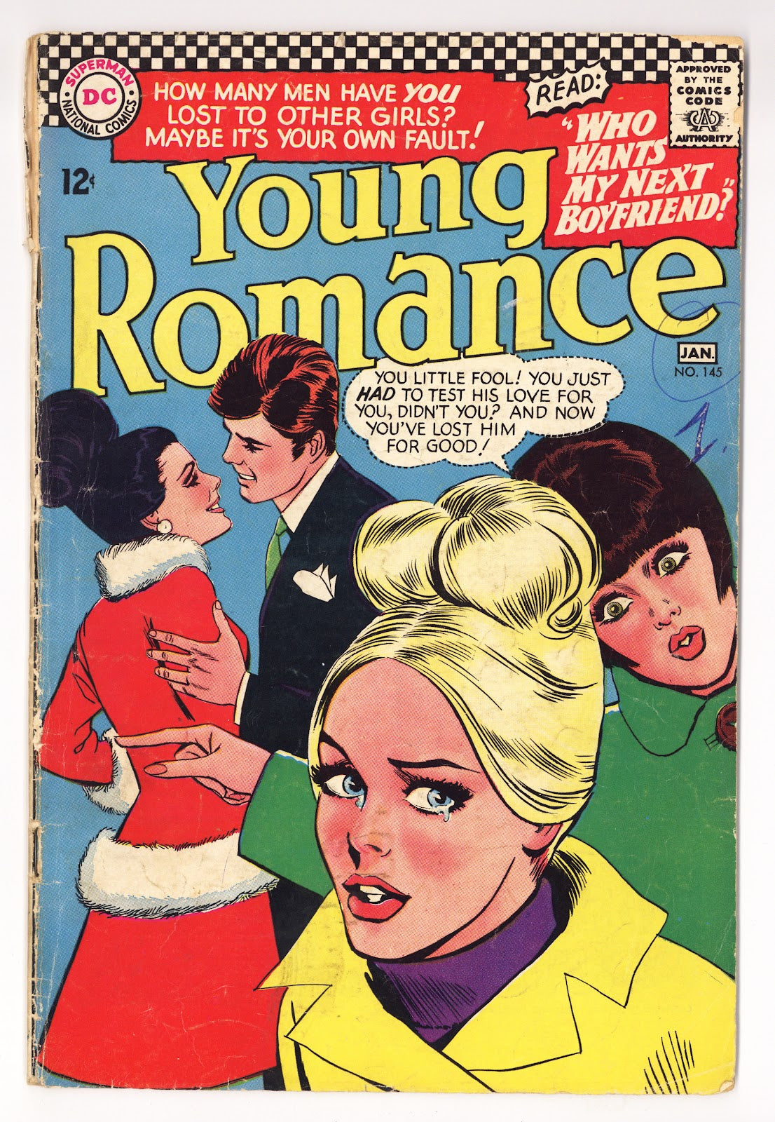 Young Romance   145  GD/VG (3.0)   (1966)     