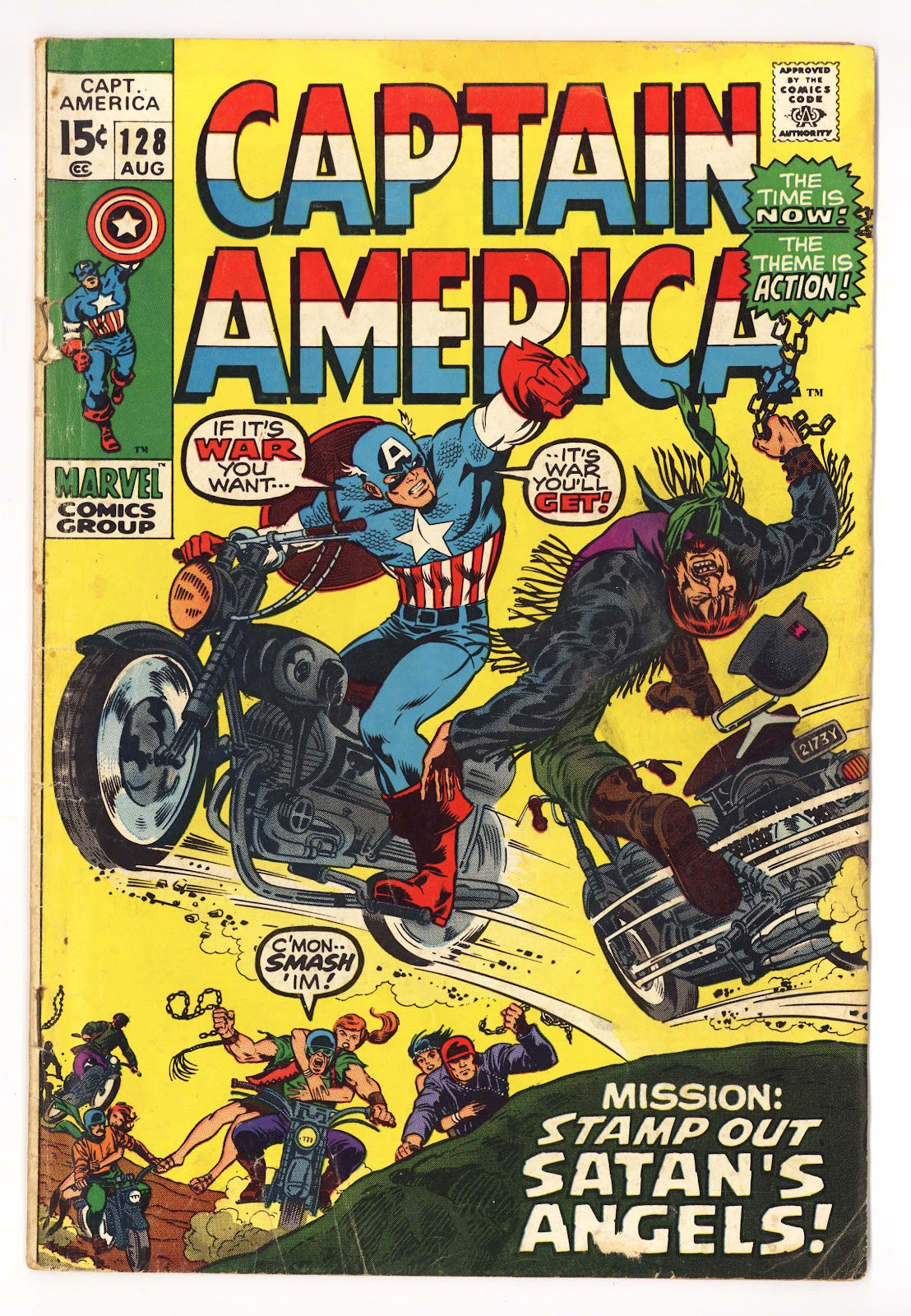 Captain America Vol 1 128 GD/VG (3.0) (1970) 