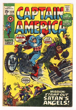 Captain America Vol 1 128 GD/VG (3.0) (1970)