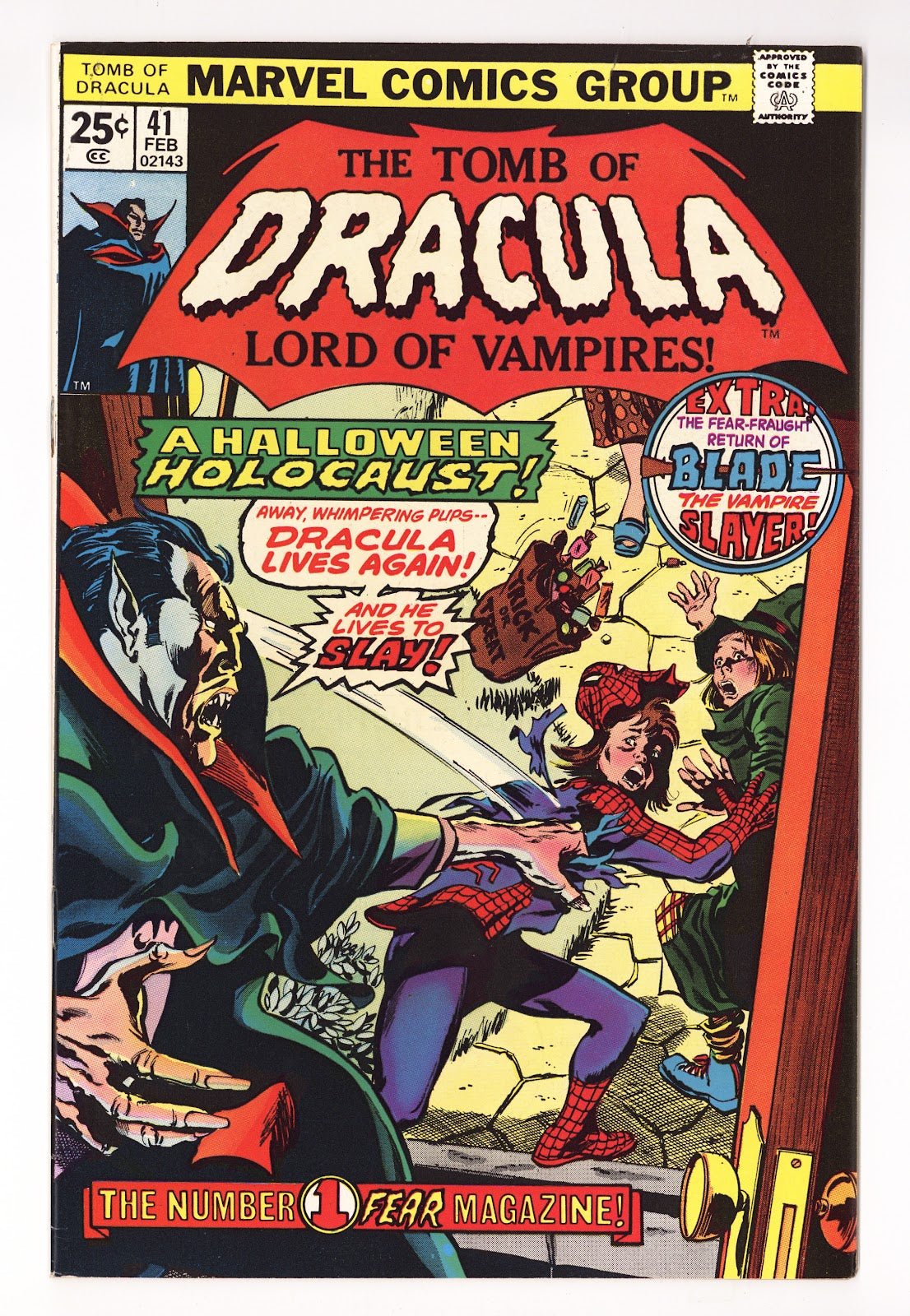 Tomb of Dracula Vol 1 41  VF (8.0)   (1976)     