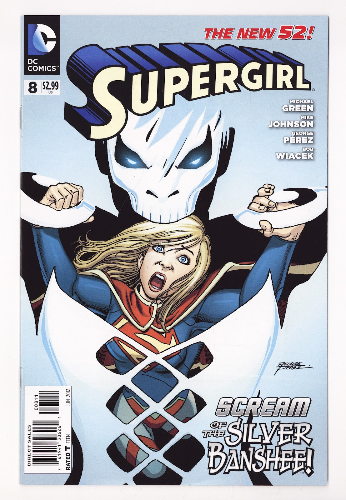 Supergirl Vol 6 8  High Grade   (2012)   Direct Sales  