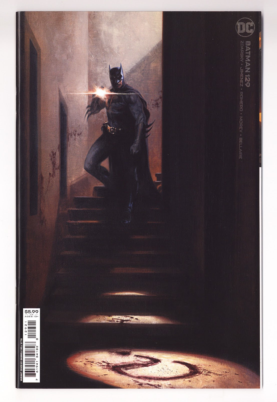 Batman Vol 3 129 High Grade (2023) Dell'Otto Variant 