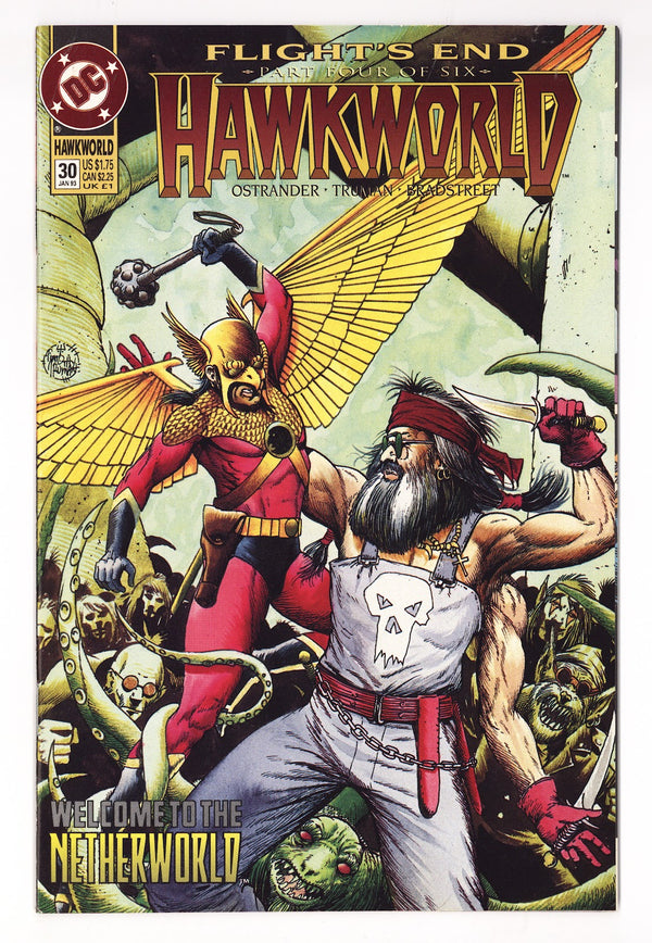 Hawkworld Vol 2 30  High Grade   (1993)