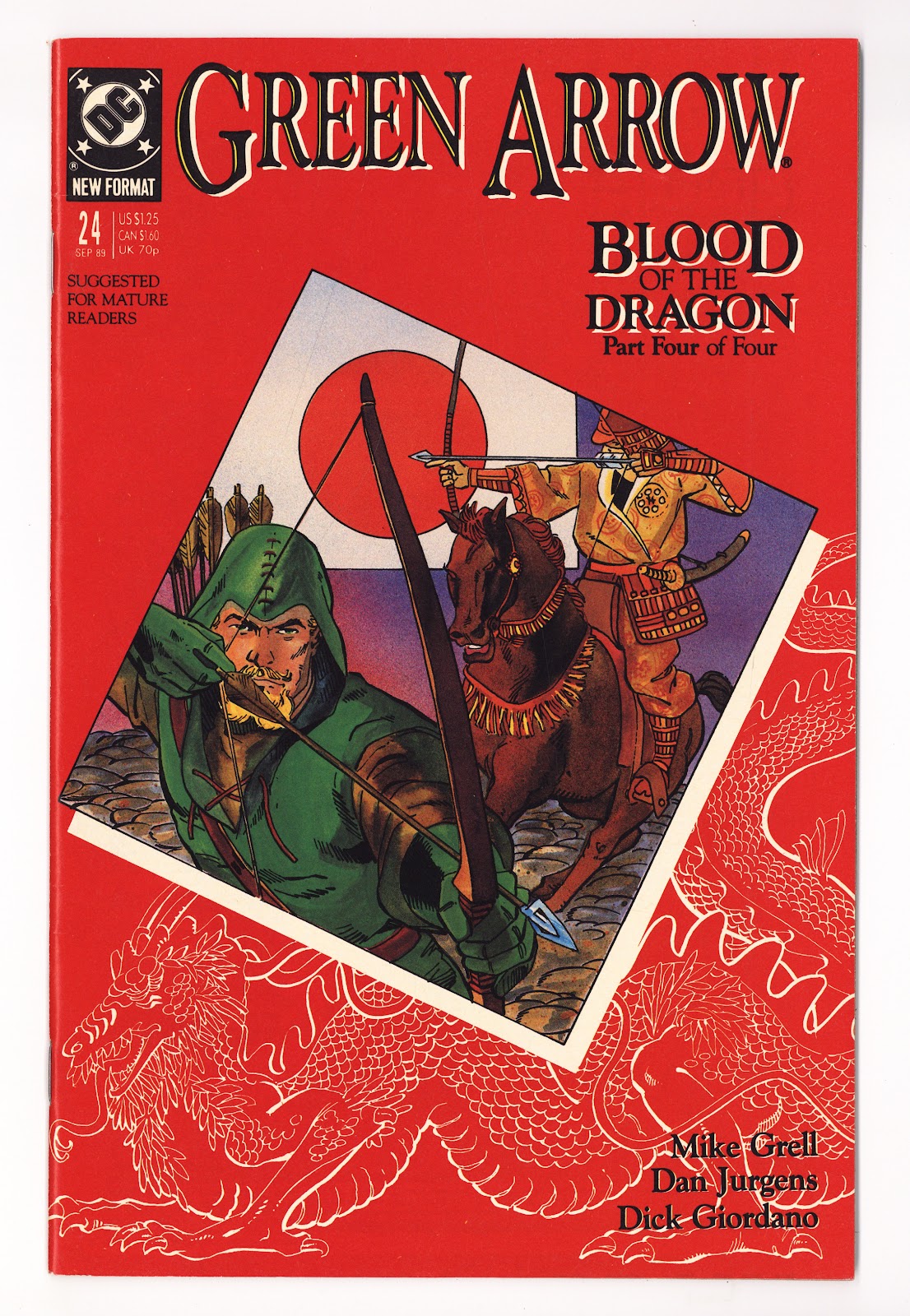 Green Arrow Vol 2 25 High Grade (1989) 