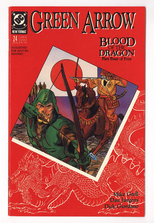 Green Arrow Vol 2 25 High Grade (1989)