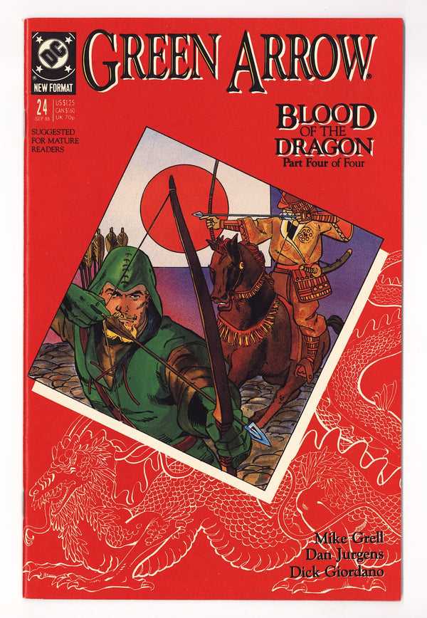 Green Arrow Vol 2 25 High Grade (1989)