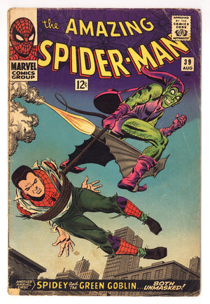 The Amazing Spider-Man Vol 1 39  VG- (3.5)   (1966)