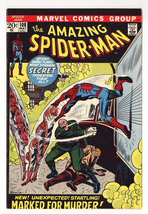 The Amazing Spider-Man Vol 1 108 FN+ (6.5) (1972)