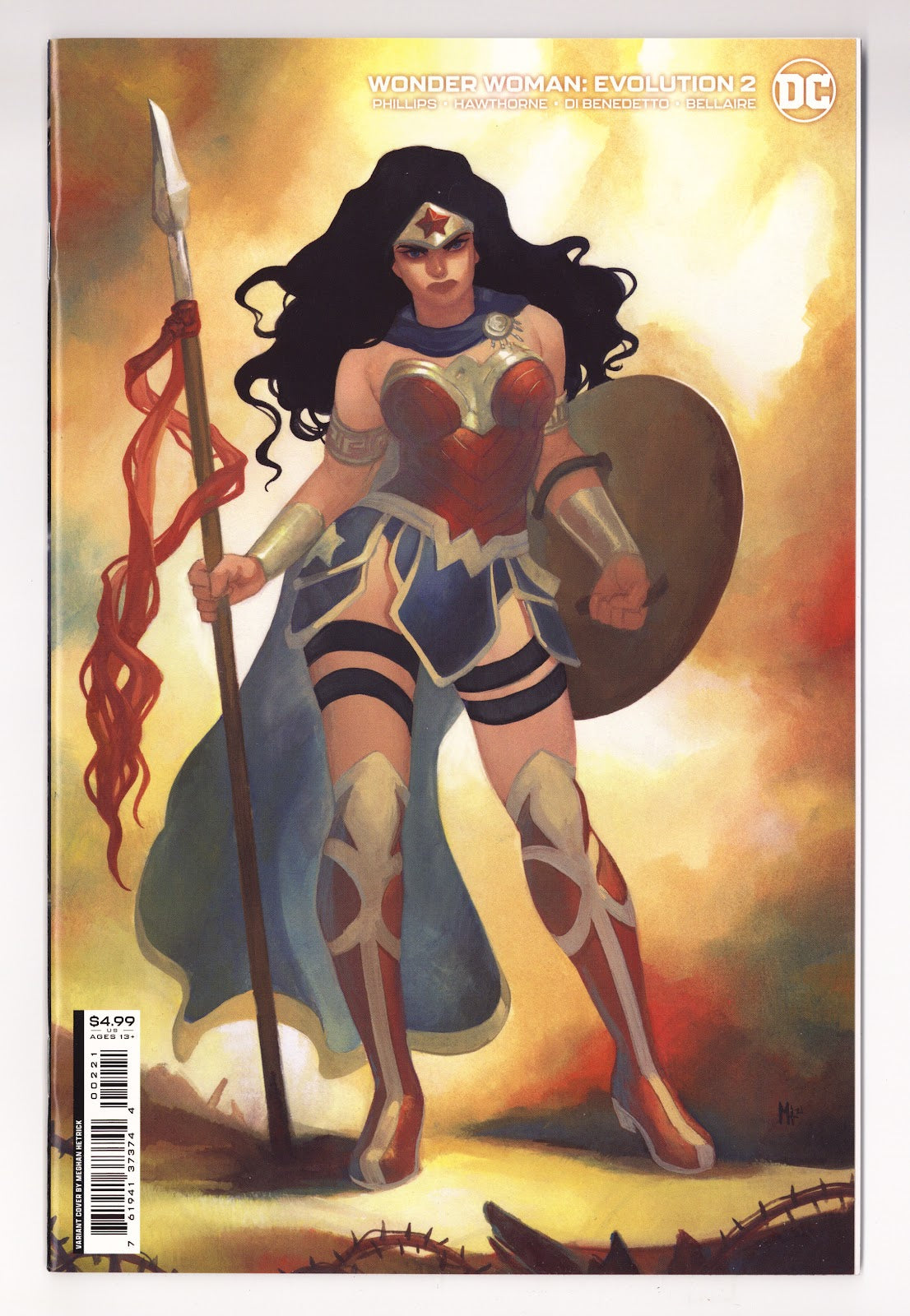 Wonder Woman: Evolution 2 High Grade (2022) Hetrick Variant 