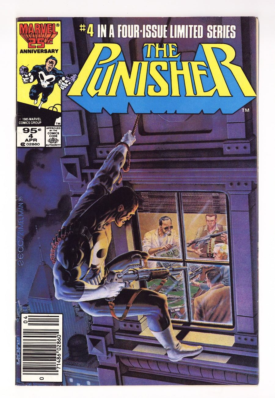 The Punisher Vol 1 4  FN+ (6.5)   (1986)   Canadian  