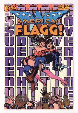 American Flagg! Vol 1 5 High Grade (1984)