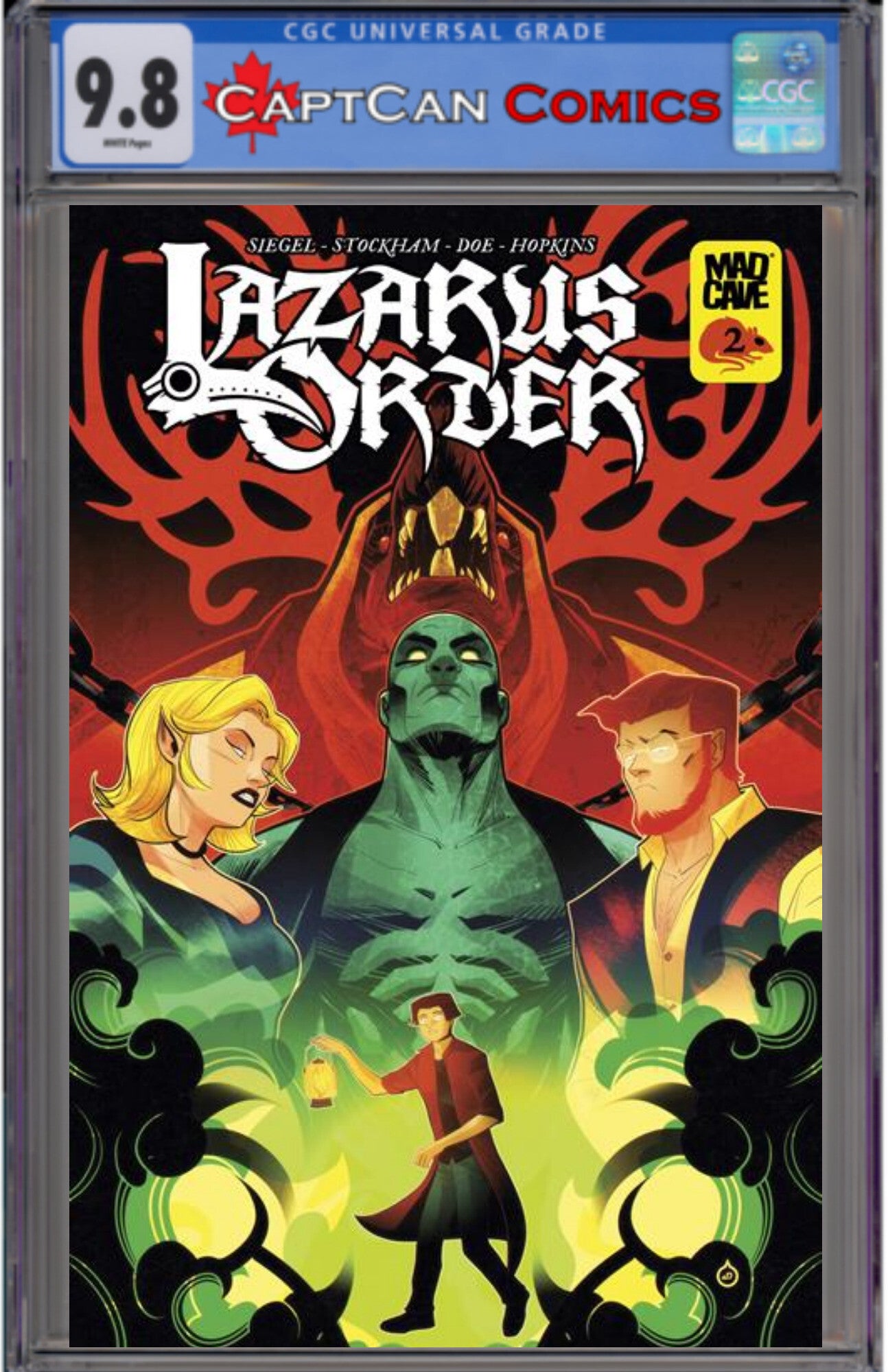 LAZARUS ORDER #2 (OF 8) CVR A JUAN DOE