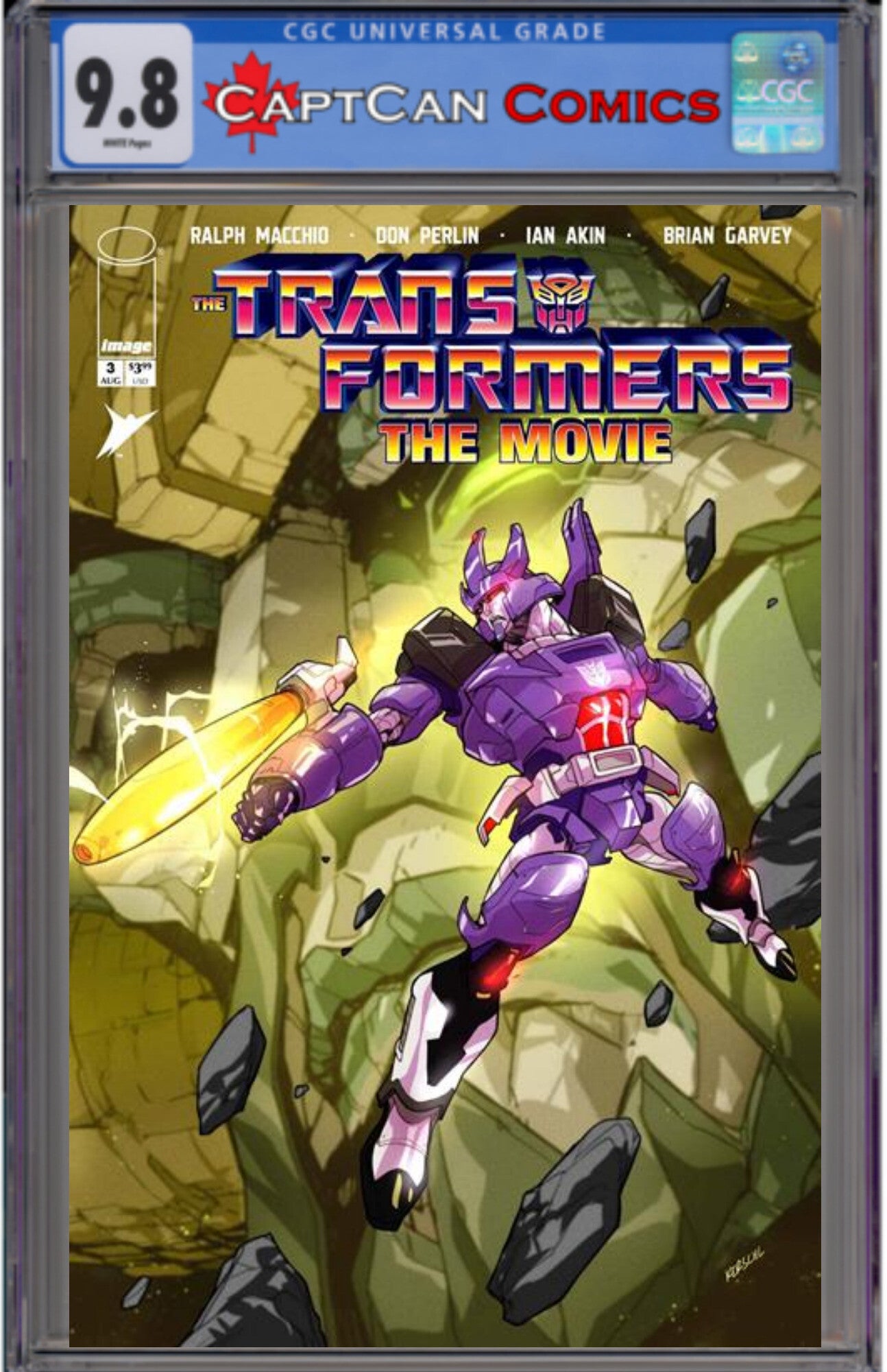 TRANSFORMERS THE MOVIE 40TH ANNIVERSARY EDITION #3 (OF 3) CVR A KARL KERSCHL