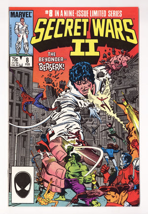 Secret Wars II   8  High Grade   (1986)