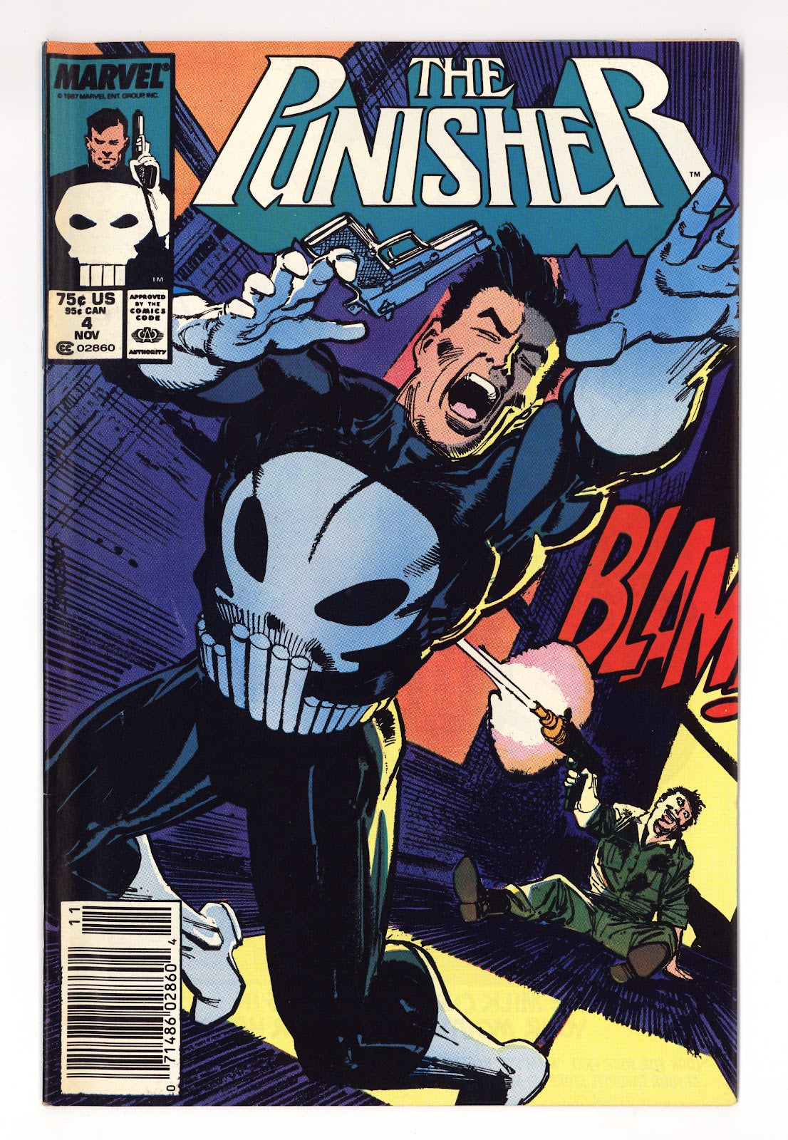 The Punisher Vol 2 4  High Grade   (1987)   Newsstand