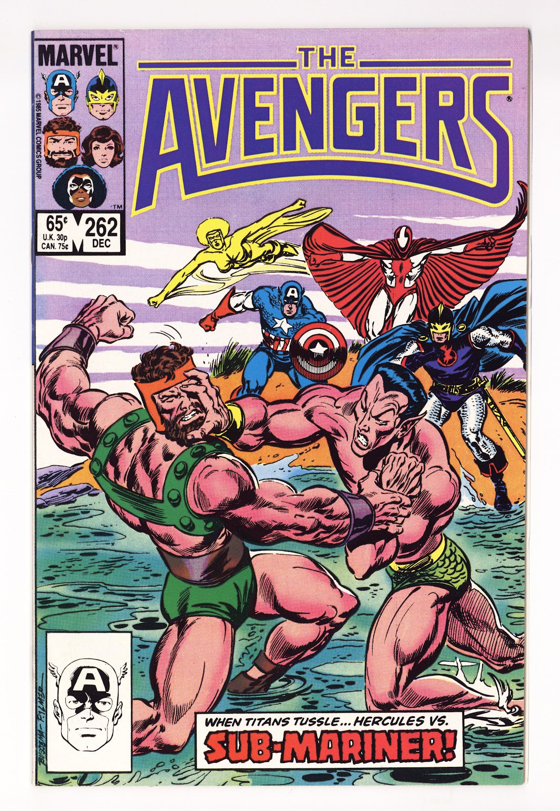 The Avengers Vol 1 262  High Grade   (1985)     