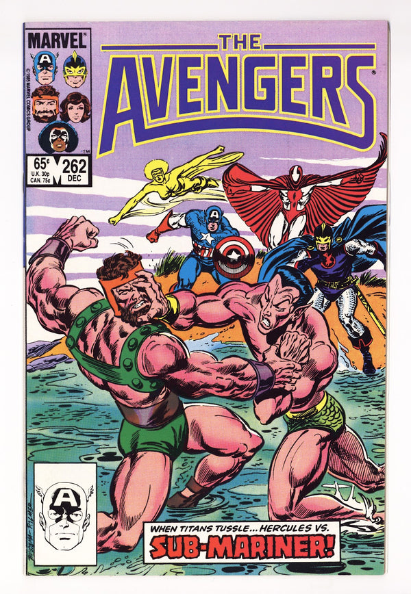 The Avengers Vol 1 262  High Grade   (1985)