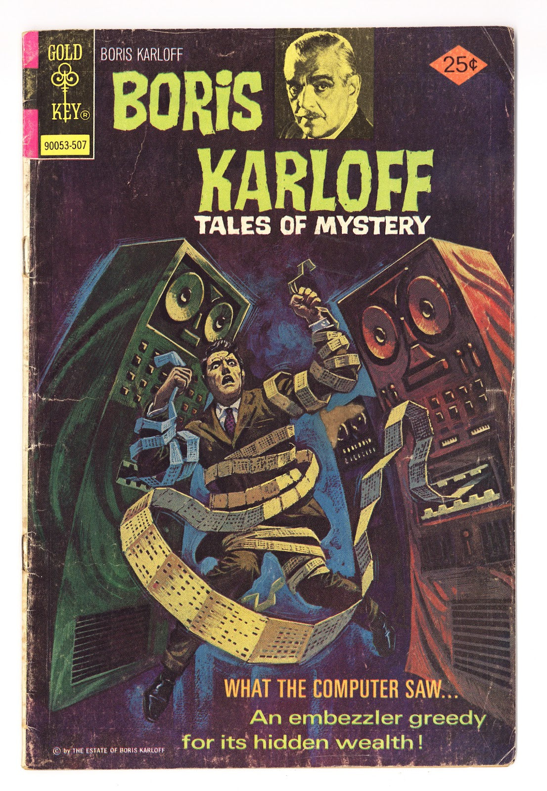 Boris Karloff Tales of Mystery   62  Low Grade   (1975)   Gold Key  