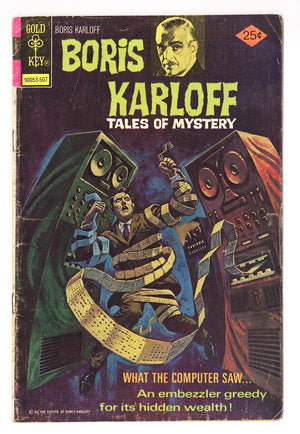 Boris Karloff Tales of Mystery   62  Low Grade   (1975)   Gold Key
