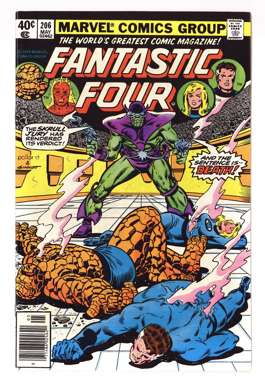 Fantastic Four Vol 1 206 High Grade (1979) 