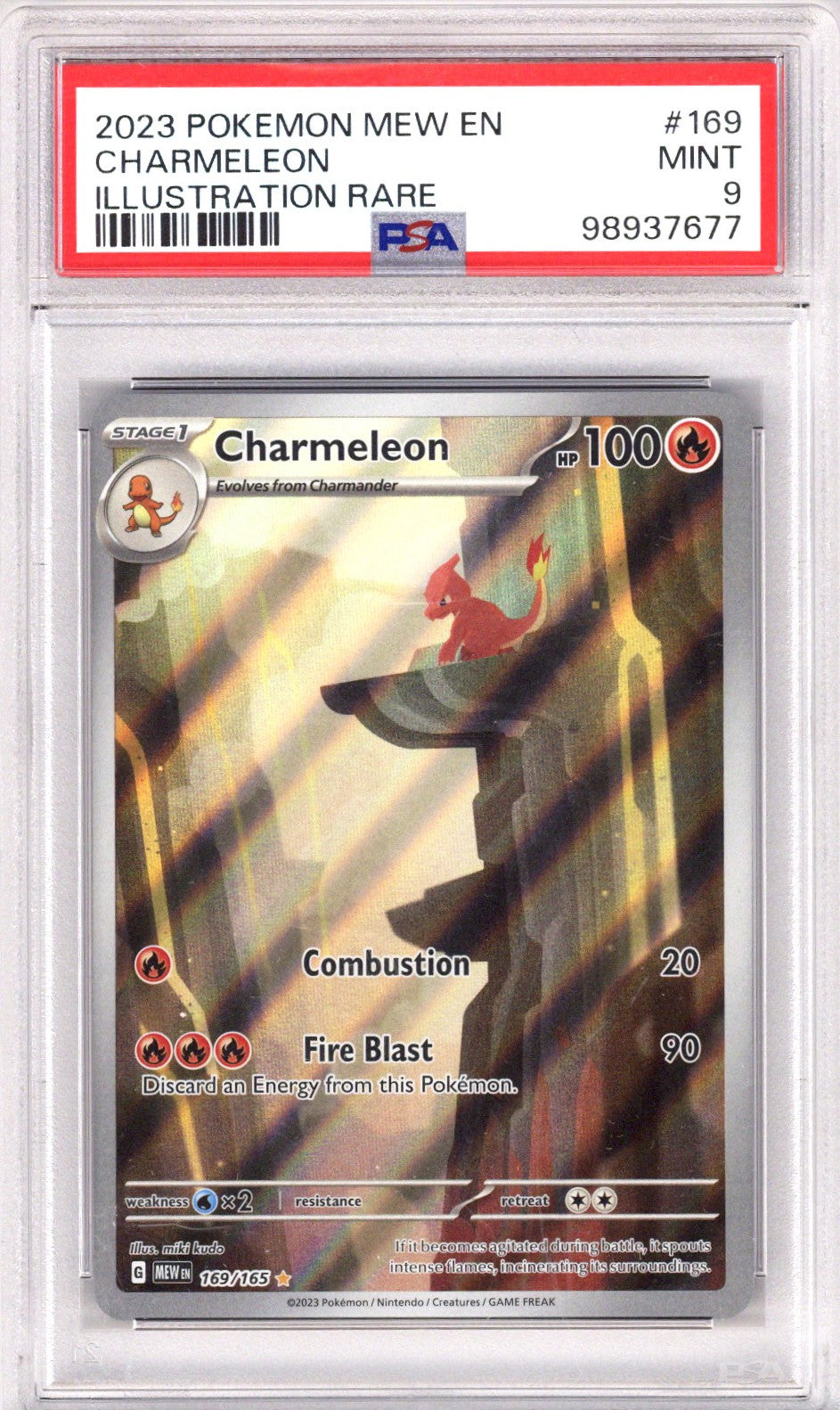 Pokemon 151 Charmelon PSA 9 (2023)