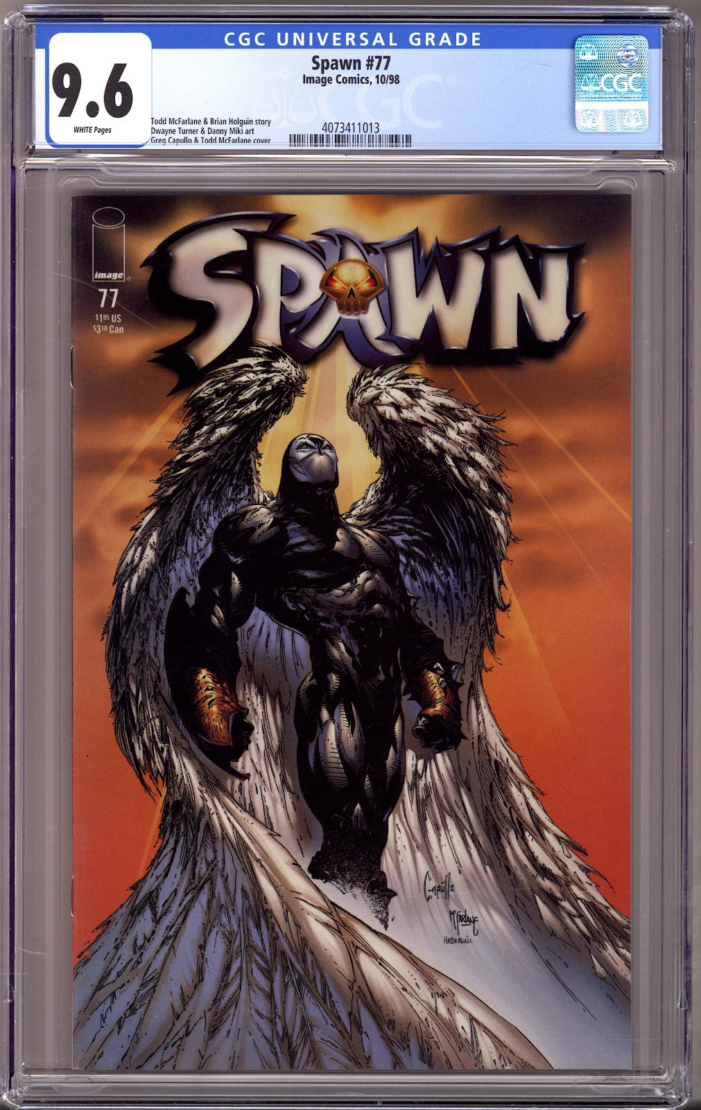 Spawn 77 CGC 9.6 (NM+) (1998) 