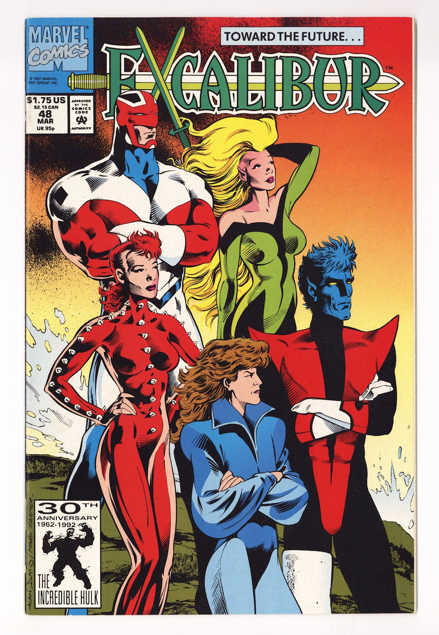 Excalibur Vol 1 48  Mid Grade   (1992)     