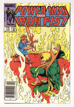 Power Man and Iron Fist Vol 1 113  Mid Grade   (1985)   Canadian Price Variant